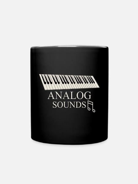 Pianist - Full Colour Mug - black