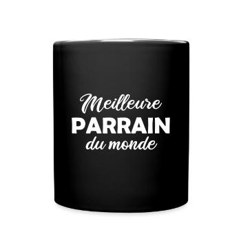 Meilleur Parrain du Monde - Mug uni - noir - Devant