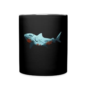 spearfishing, lover of the sea - Full Colour Mug - black - Front