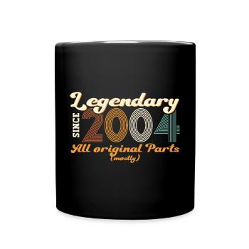 Original vintage 2004 18th birthday gift - Full Colour Mug - black - Front