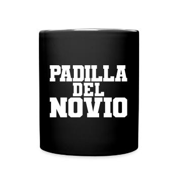 Padilla del Novio Groom's Gang Wedding Gift - Full Colour Mug - black - Front