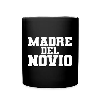 Madre del Novio Groom's Mother Wedding Gift - Full Colour Mug - black - Front