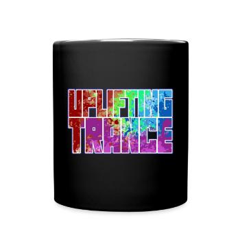 Erhebende Trance-| Erhebende Trance-Musik Splat - Tasse einfarbig - Schwarz - Vorne