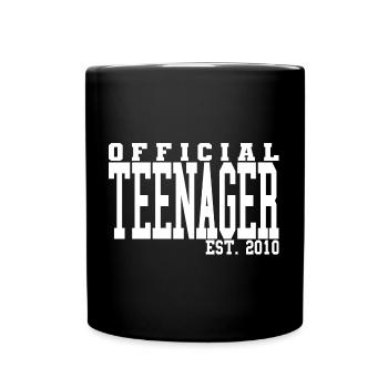 Official Teenager Est. 2010 Cool 13th Birthday - Mug uni - noir - Devant