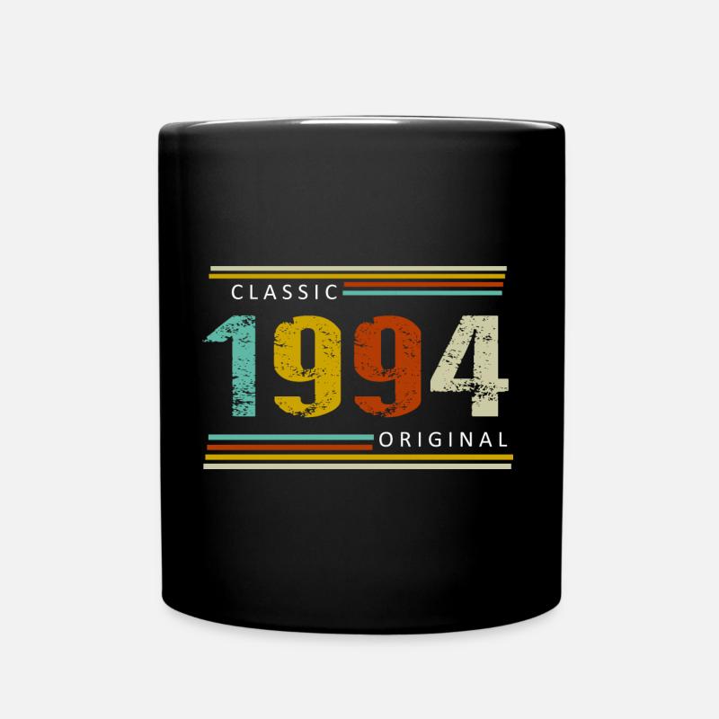 Geburtstag, Classic of 1994 Original, Retro - Tasse einfarbig - Schwarz