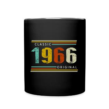 Geburtstag, Classique de 1966 Original, Rétro - Mug uni - noir - Devant