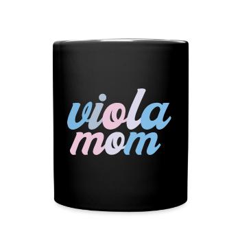 Alto Violoniste Fille Maman Maman - Mug uni - noir - Devant