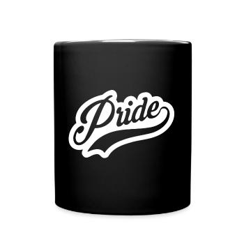 Logo du script de la fierté - Mug uni - noir - Devant