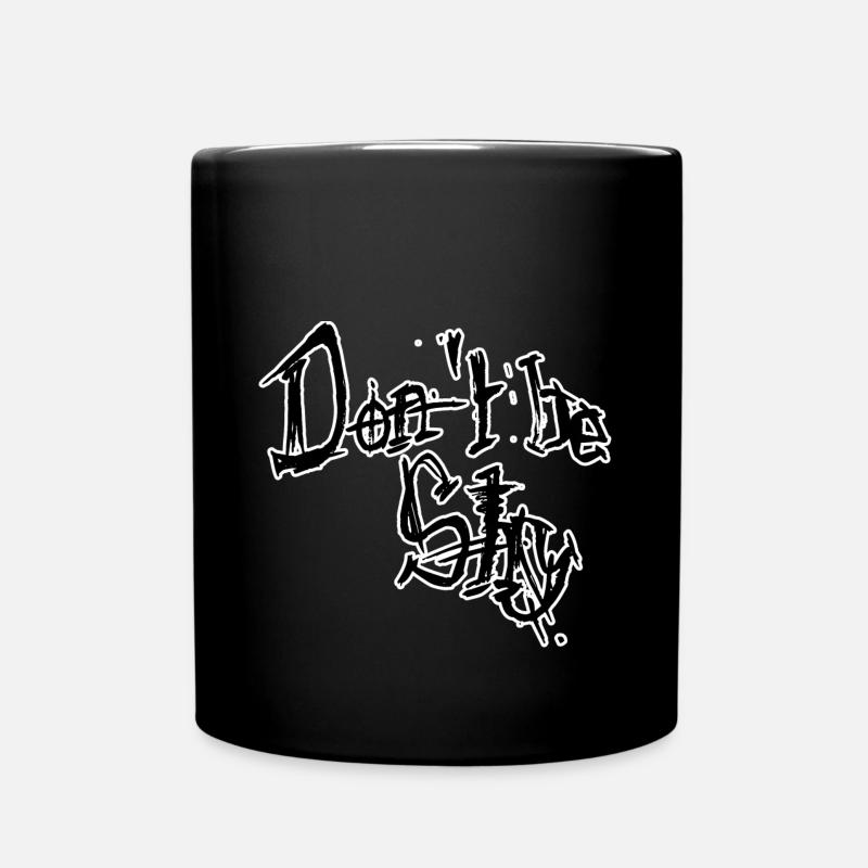 Don t be shy 1 - Tasse einfarbig - Schwarz