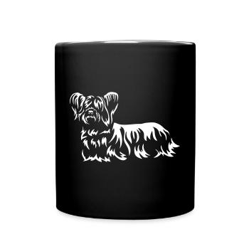 Skye Terrier « Édition Noire » - Mug uni - noir - Devant