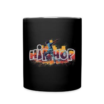 Hip Hop Breakdancer Geschenk - Tasse einfarbig - Schwarz - Vorne