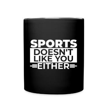 Mathematics Dear Math Stop Asking About Your X - Full Colour Mug - black - Front