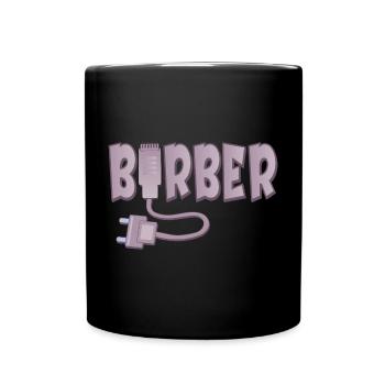 COIFFEUR - TONDEUSES À CHEVEUX - Mug uni - noir - Devant