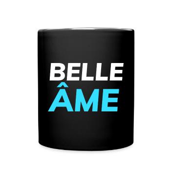 belle âme - Mug uni - noir - Devant