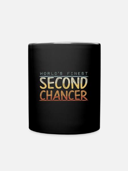 World’s Finest Second Chancer | Zweite Chance - Tasse einfarbig - Schwarz