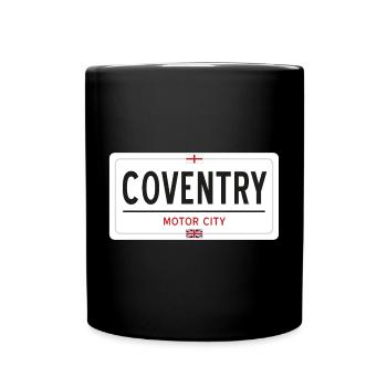 Coventry place sign - Full Colour Mug - black - Front