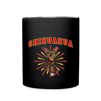 Baskets pour chien Chihuahua - Mug uni - noir - Devant