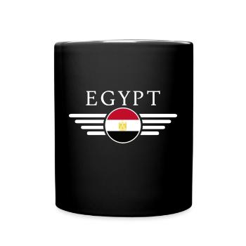 T-shirt de conception de style égyptien - Mug uni - noir - Devant