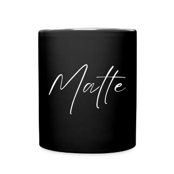 T-shirt Nom Malté cadeau pour hommes - Mug uni - noir - Devant