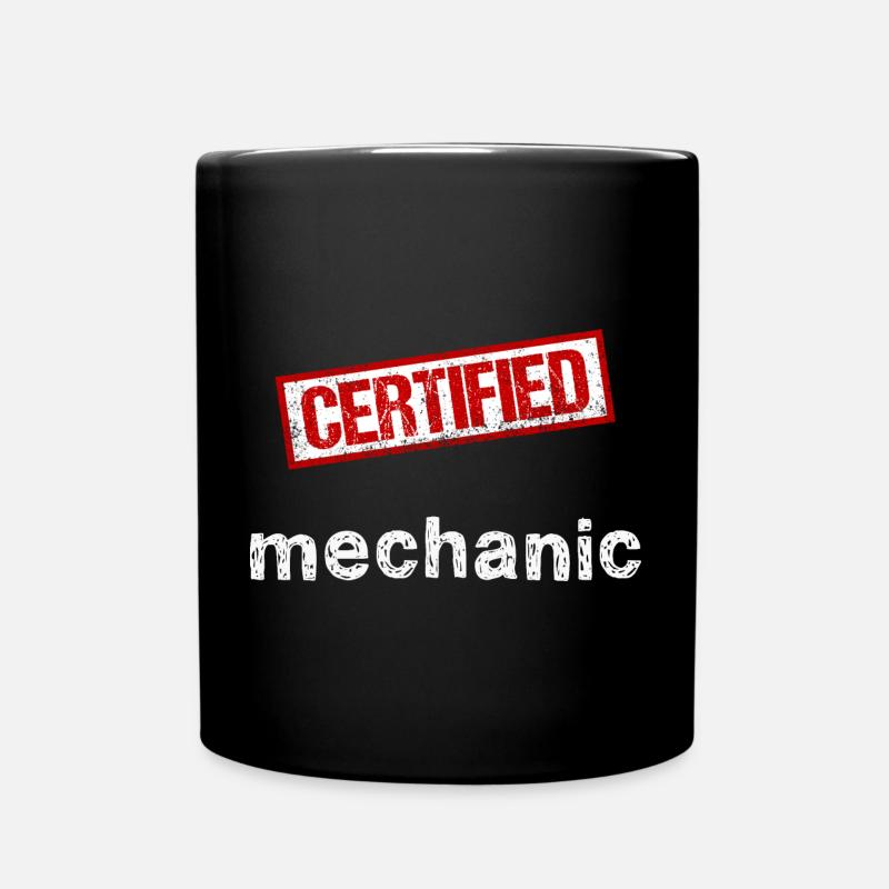 Mécanicien - Mug uni - noir