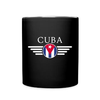 J’aime Cuba, T-shirt design de style élégance - Mug uni - noir - Devant