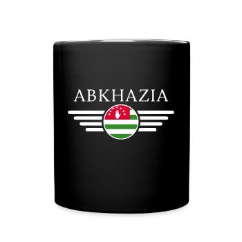 J’aime l’Abkhazie, T-shirt design de style élégance - Mug uni - noir - Devant