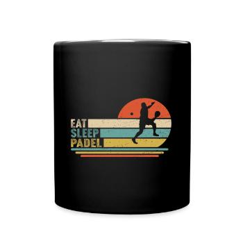 Manger Dormir Padel - Mug uni - noir - Devant
