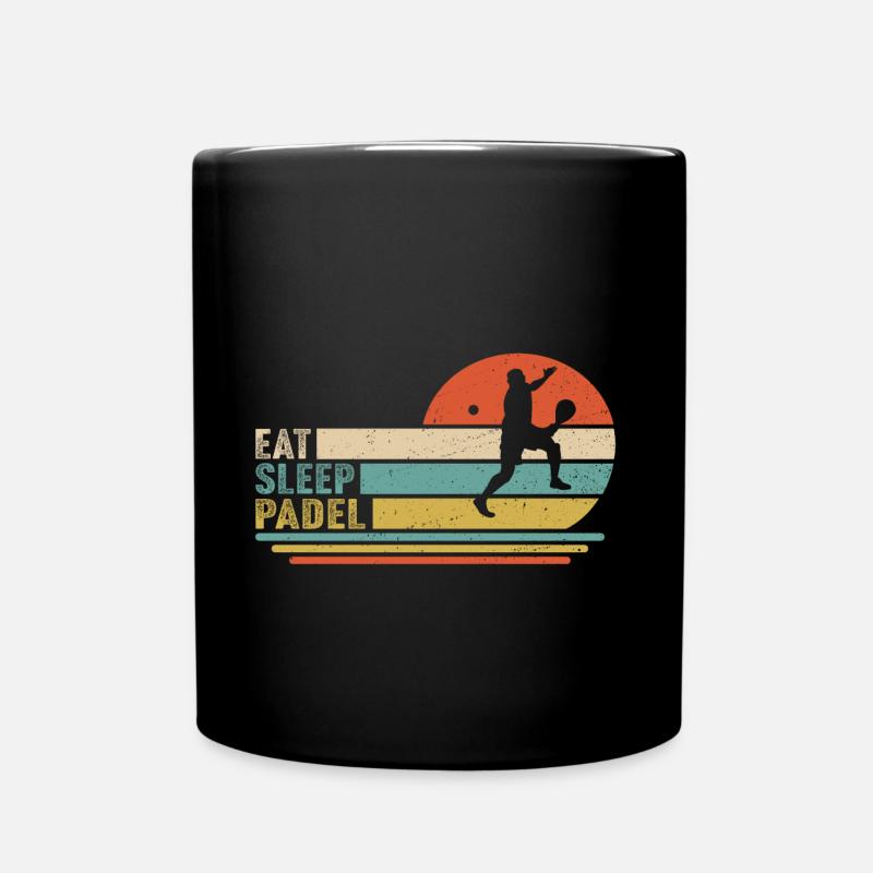Manger Dormir Padel - Mug uni - noir