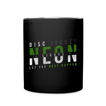 Disc Jockey Celebration Headphones - Full Colour Mug - black - Front