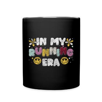 Marathon Runners Shoes Workout Joggers - Full Colour Mug - black - Front