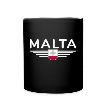 T-shirt Malte – Pour les fans de l’île - Mug uni - noir - Devant
