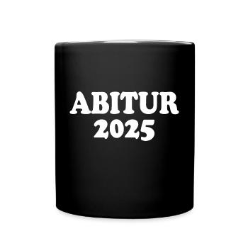 Abitur 2025 - Full Colour Mug - black - Front