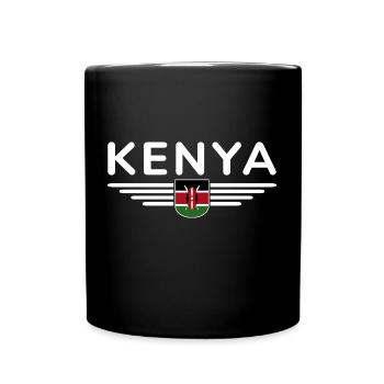Nairobi Design für Kenia-Liebhaber - Tasse einfarbig - Schwarz - Vorne