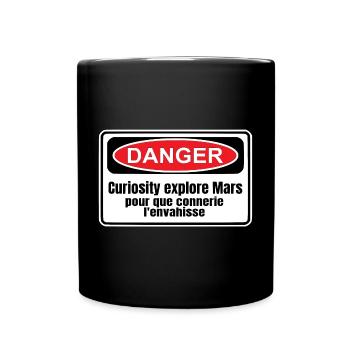 Colonisation de Mars - Mug uni - noir - Devant