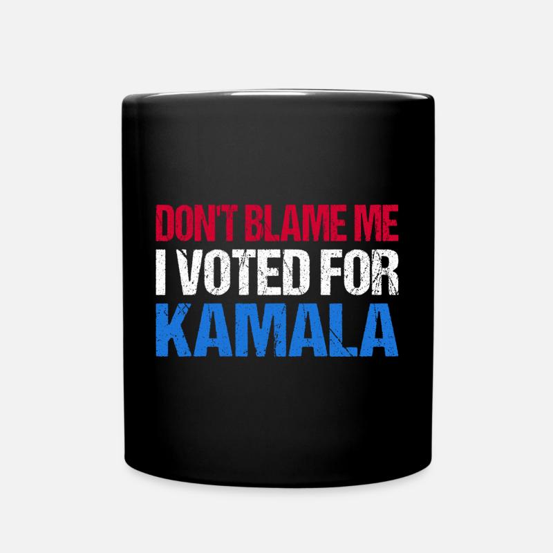 Ne me blâmez pas, j’ai voté pour Kamala I - Mug uni - noir