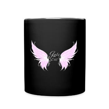 Gute Fee - Tasse einfarbig - Schwarz - Vorne