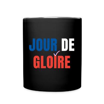 JOUR DE GLOIRE FRANCE SPORT - Mug uni - noir - Devant