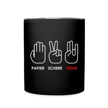 Tuning 02 - Tasse einfarbig - Schwarz - Vorne