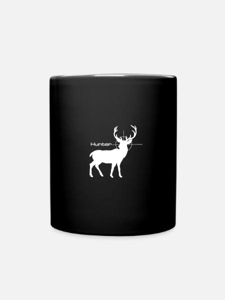 chasseur - Mug uni - noir