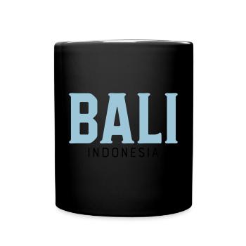 Bali - Tasse einfarbig - Schwarz - Vorne