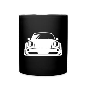 Liberty Walk Cars Widebody Icon Graphique - Mug uni - noir - Devant
