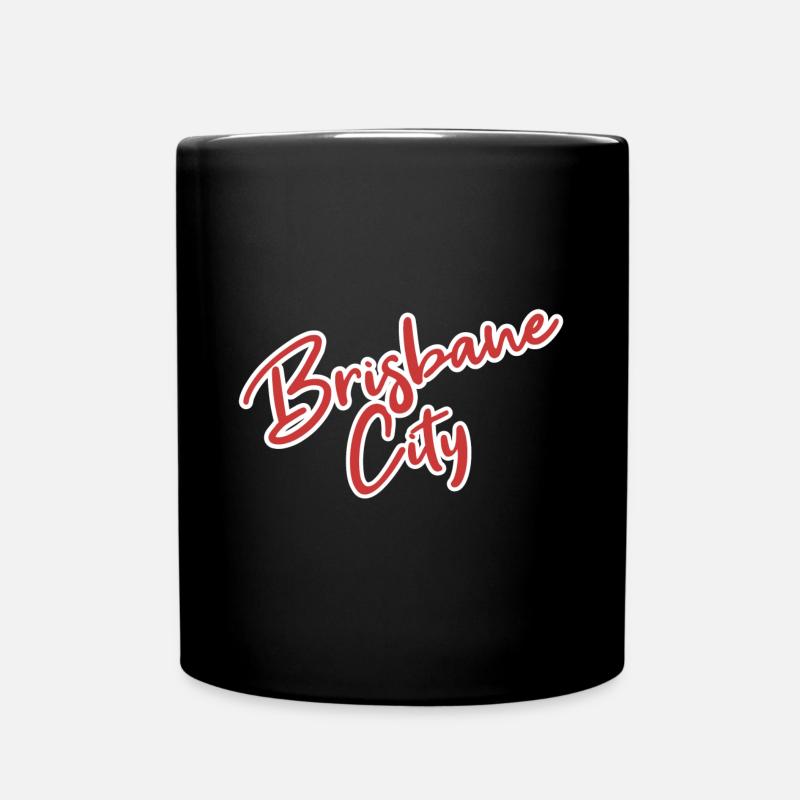 Brisbane - Tasse einfarbig - Schwarz