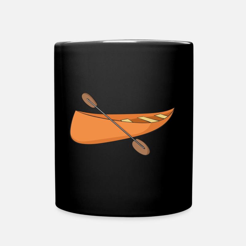 canoë - Mug uni - noir