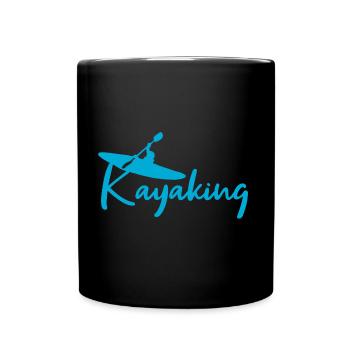 kayak - Mug uni - noir - Devant