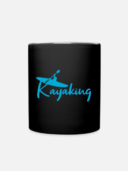 kayak - Mug uni - noir