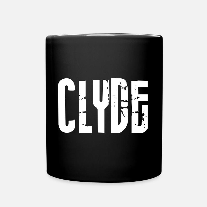 BONNIE & CLYDE partner look - Full Colour Mug - black