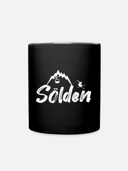 Sölden - Full Colour Mug - black