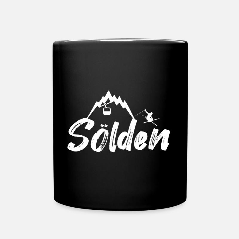 Sölden - Full Colour Mug - black