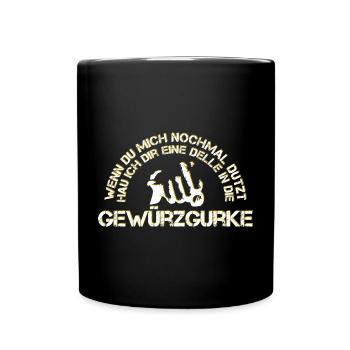 Pickle funny saying cheeky movie - Full Colour Mug - black - Front