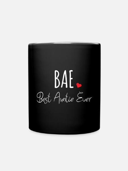 Best Auntie Ever - Full Colour Mug - black